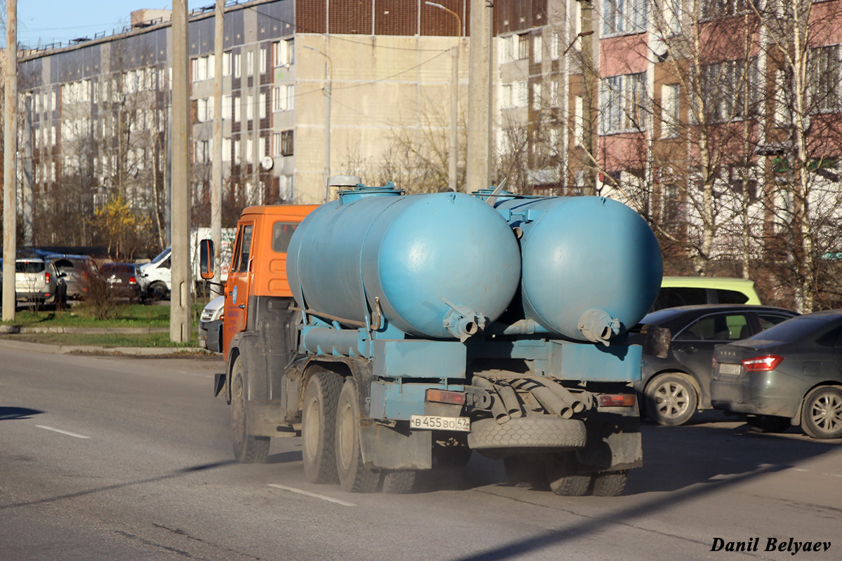 Ленинградская область, № В 455 ВО 47 — КамАЗ-53213