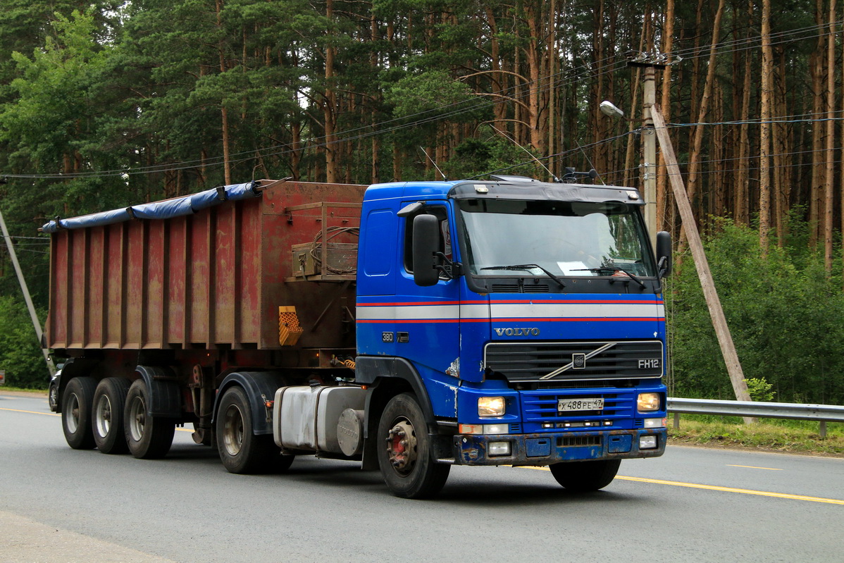 Ленинградская область, № Х 488 РЕ 47 — Volvo ('1993) FH12.380