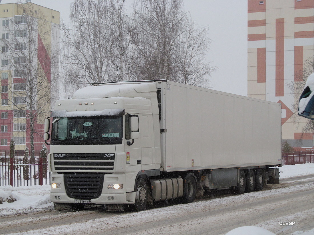 Калининградская область, № С 821 РР 39 — DAF XF105 FT