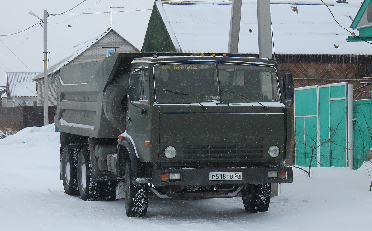 Оренбургская область, № Р 518 ТВ 56 — КамАЗ-55111 [551110]