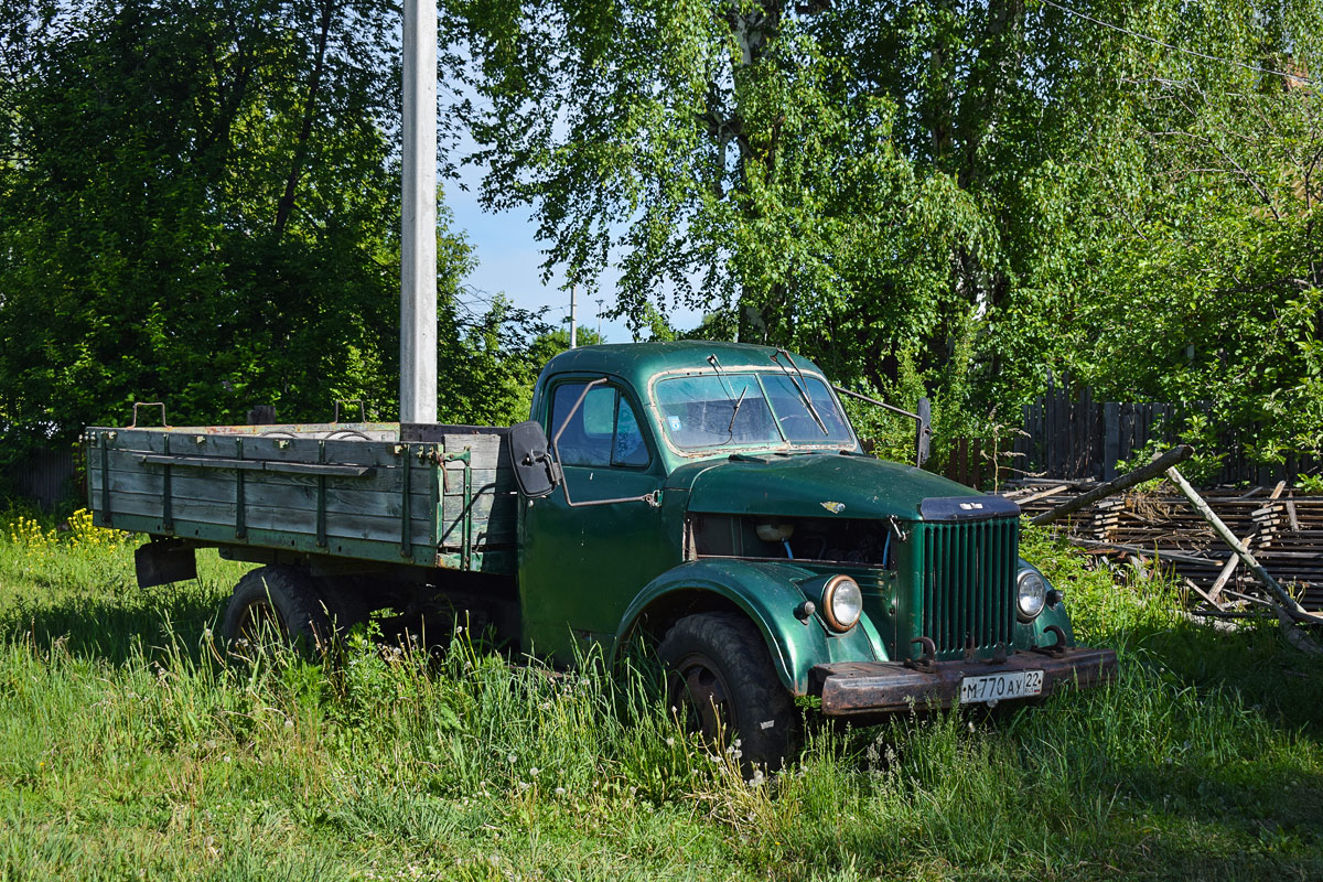 Алтайский край, № М 770 АУ 22 — ГАЗ-51А