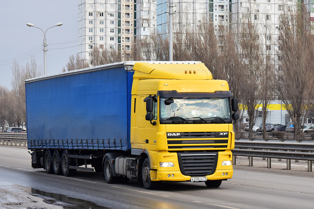 Ульяновская область, № В 208 РА 73 — DAF XF105 FT