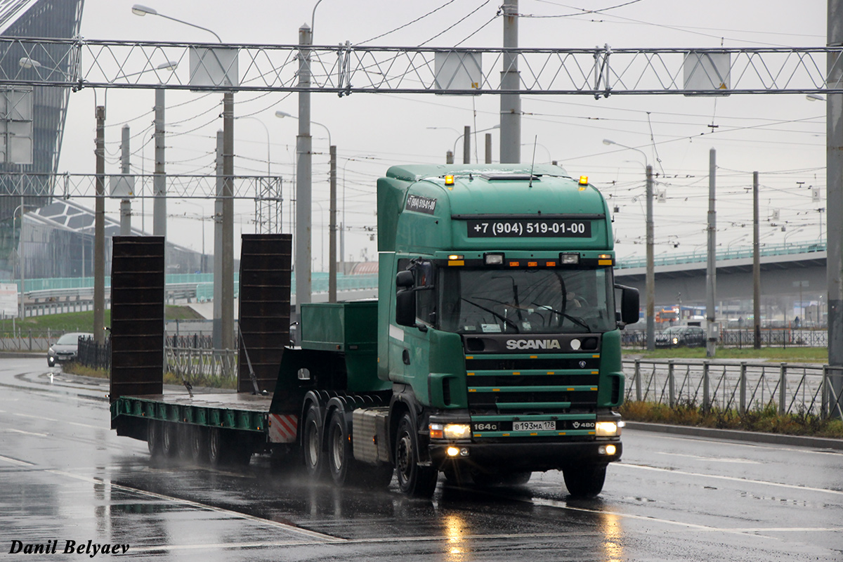 Санкт-Петербург, № В 193 МА 178 — Scania ('1996) R164G