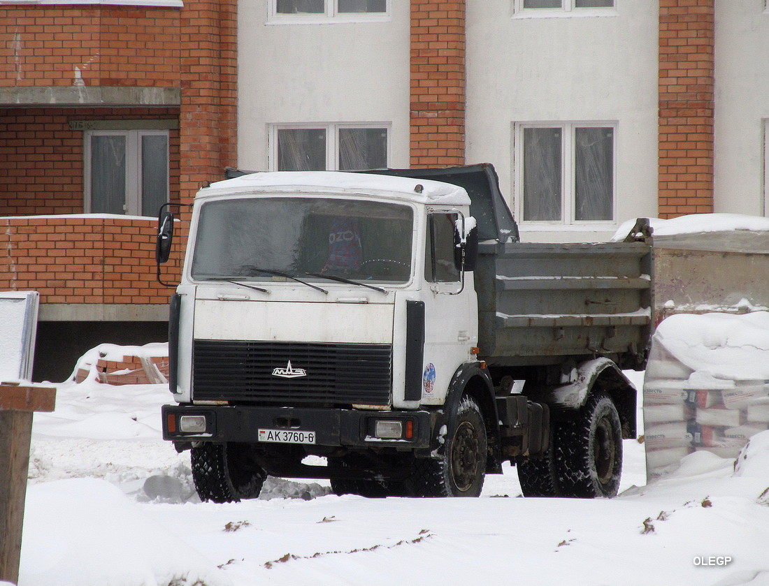 Могилёвская область, № АК 3760-6 — МАЗ-5551 (общая модель)