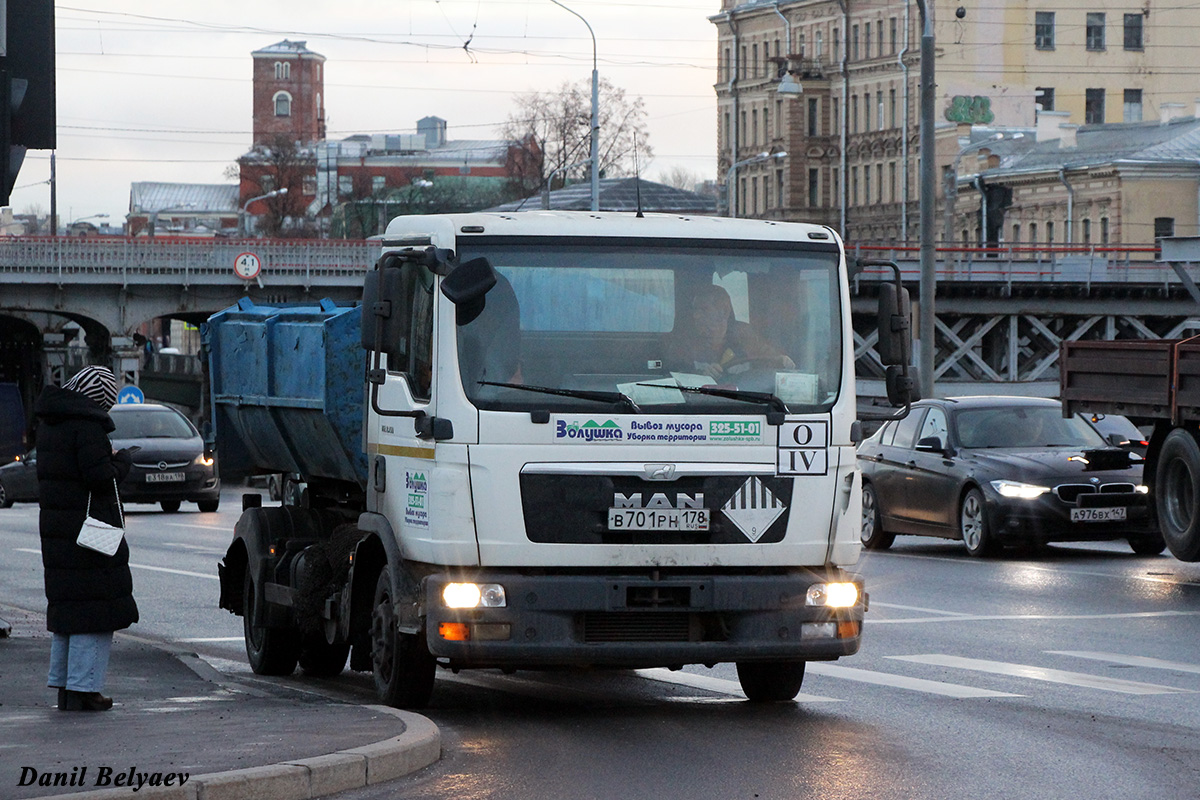 Санкт-Петербург, № В 701 РН 178 — MAN TGL (общая модель)