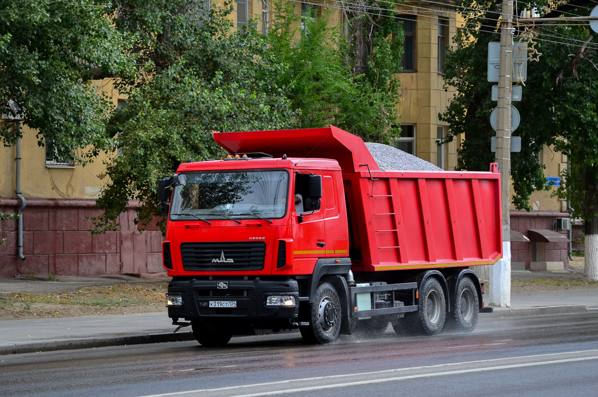 Волгоградская область, № К 319 СТ 134 — МАЗ-650128