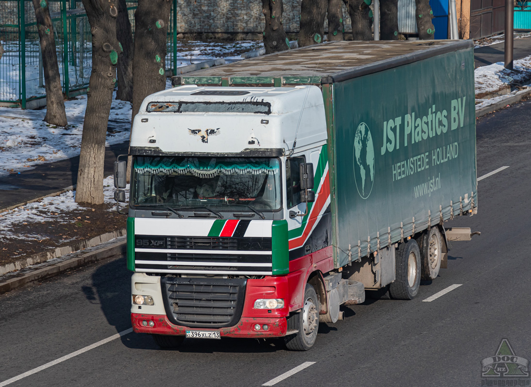 Туркестанская область, № 396 XLZ 13 — DAF 95XF FAR