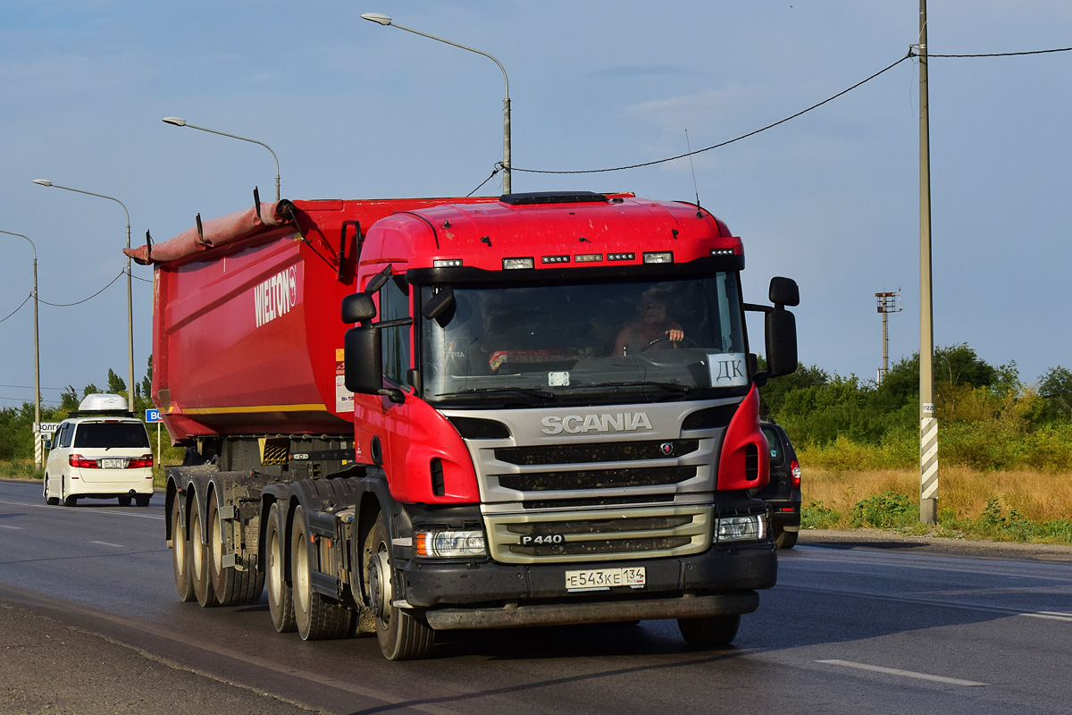 Волгоградская область, № Е 543 КЕ 134 — Scania ('2011) P440