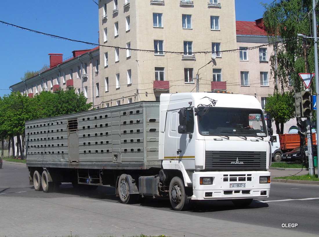 Витебская область, № АІ 6637-2 — МАЗ-5440 (общая модель)