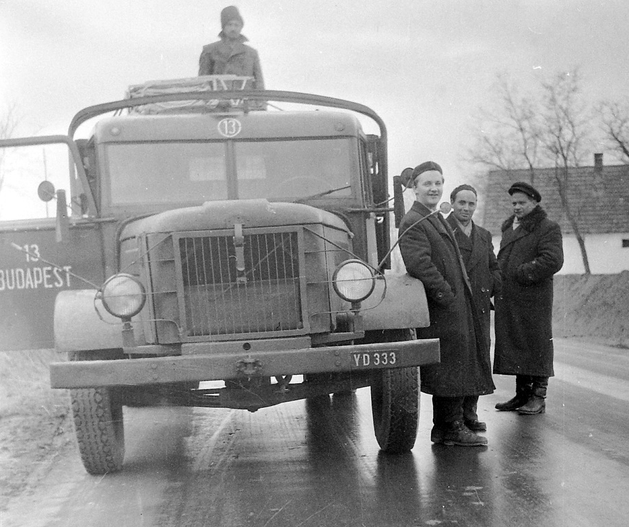 Венгрия, № YD 333 — Csepel B-350, D-350; Венгрия — Исторические фотографии (Автомобили)