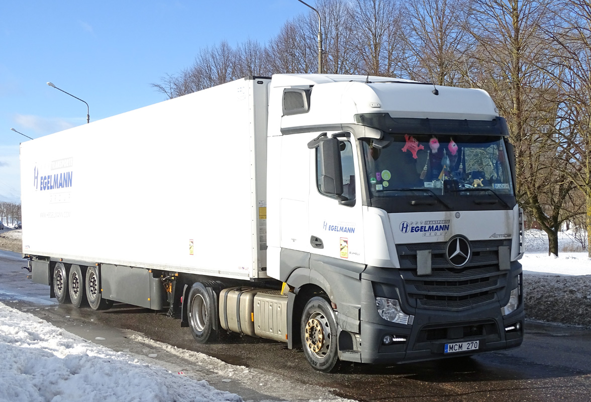 Литва, № MCM 270 — Mercedes-Benz Actros ('2011) 1848