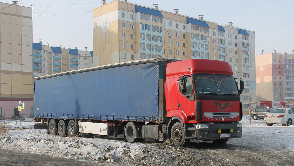 Челябинская область, № В 444 КР 174 — Renault Premium ('1996)