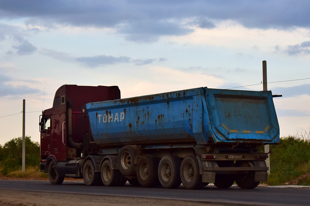 Волгоградская область, № ЕЕ 2203 34 — Тонар-9523