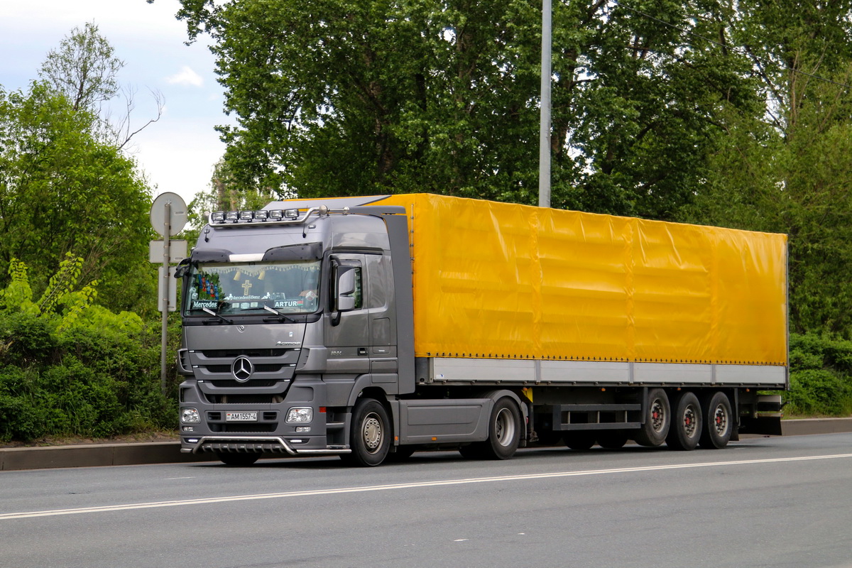 Гродненская область, № АМ 1557-4 — Mercedes-Benz Actros ('2009) 1844