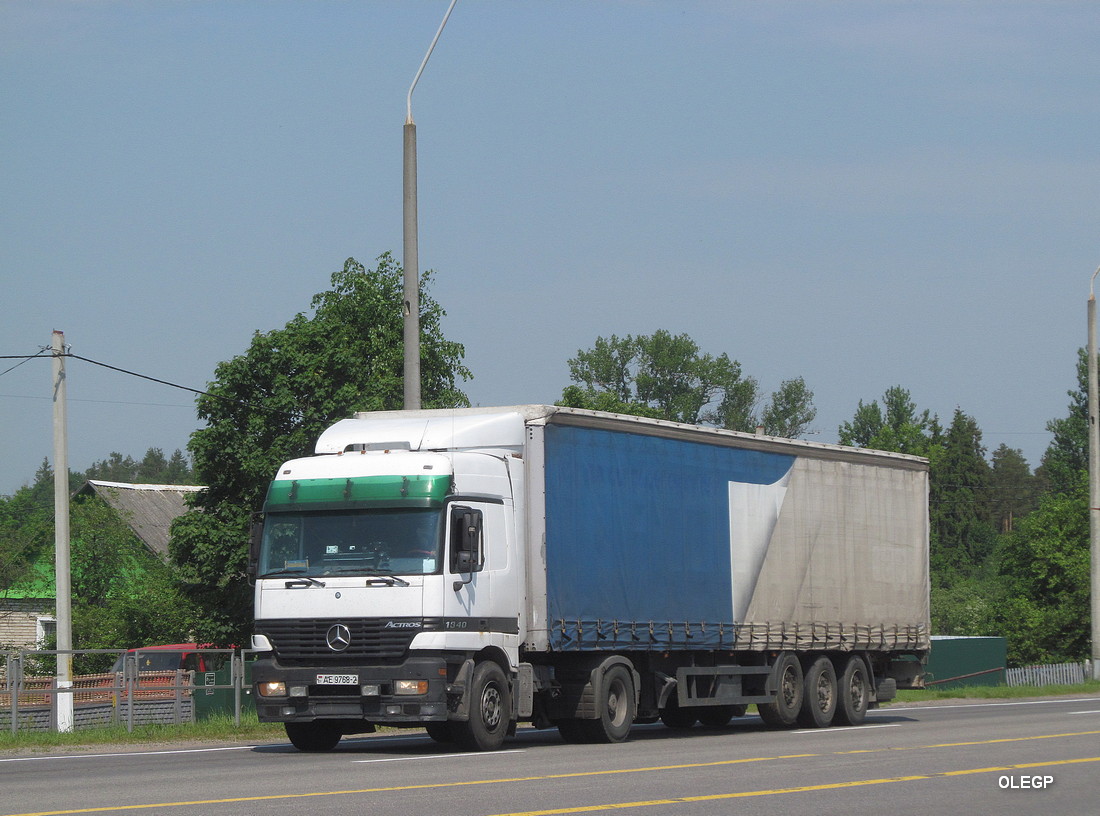 Витебская область, № АЕ 9768-2 — Mercedes-Benz Actros ('1997) 1840