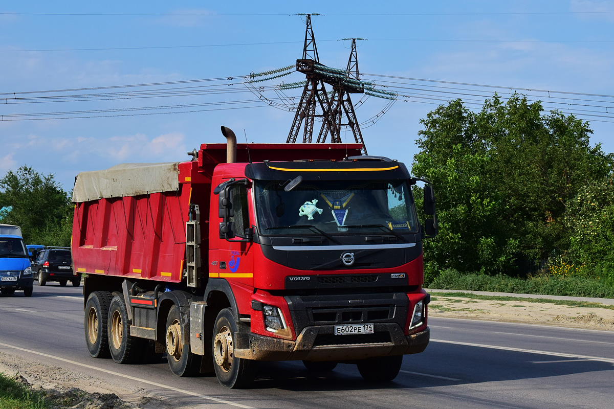 Волгоградская область, № Е 602 РЕ 134 — Volvo ('2013) FMX.420 [X9P]