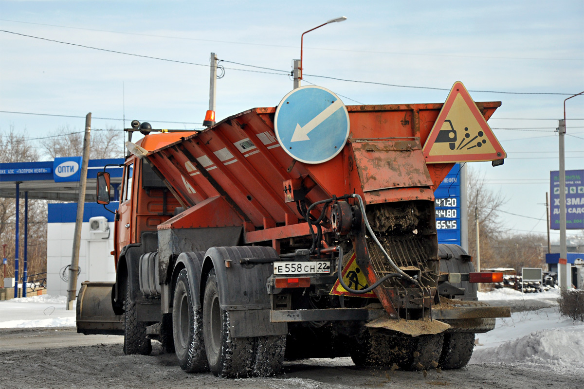 Алтайский край, № Е 558 СН 22 — КамАЗ-65115-62