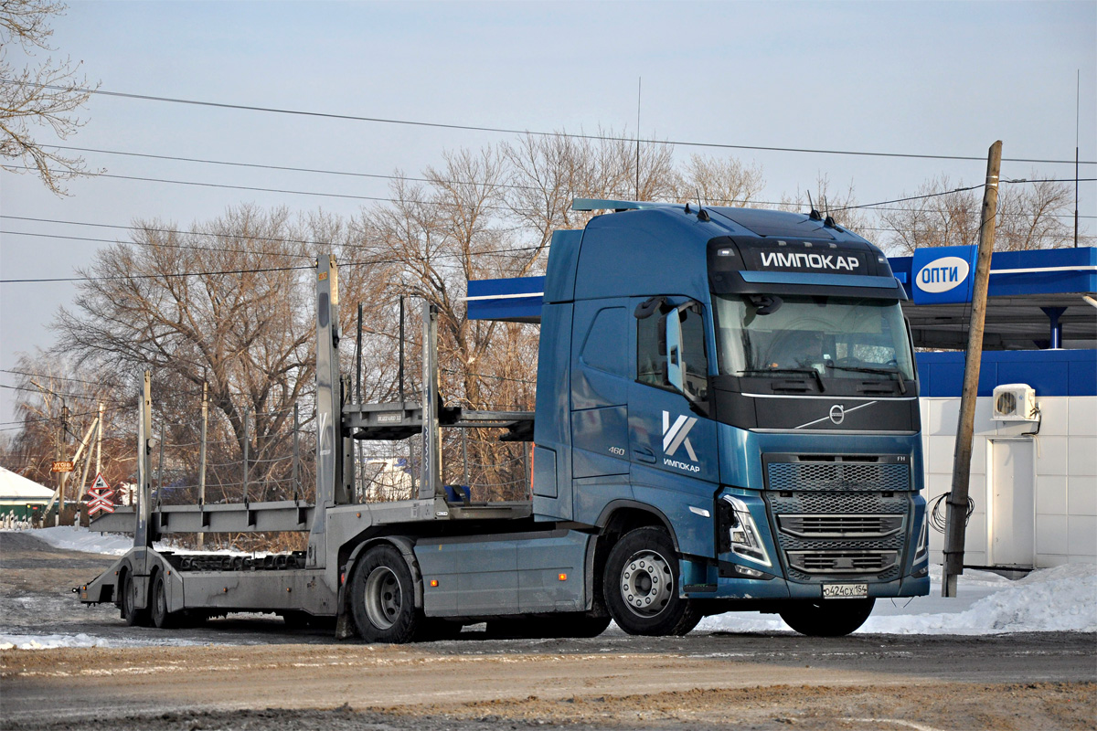 Новосибирская область, № О 424 СХ 154 — Volvo ('2020) FH.460 [X9P]