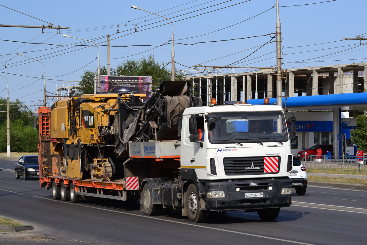 Волгоградская область, № А 791 МК 134 — МАЗ-5440B5