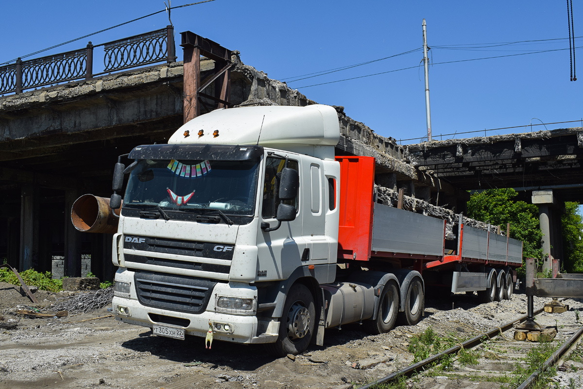 Алтайский край, № Т 305 ХН 22 — DAF CF85 FTT