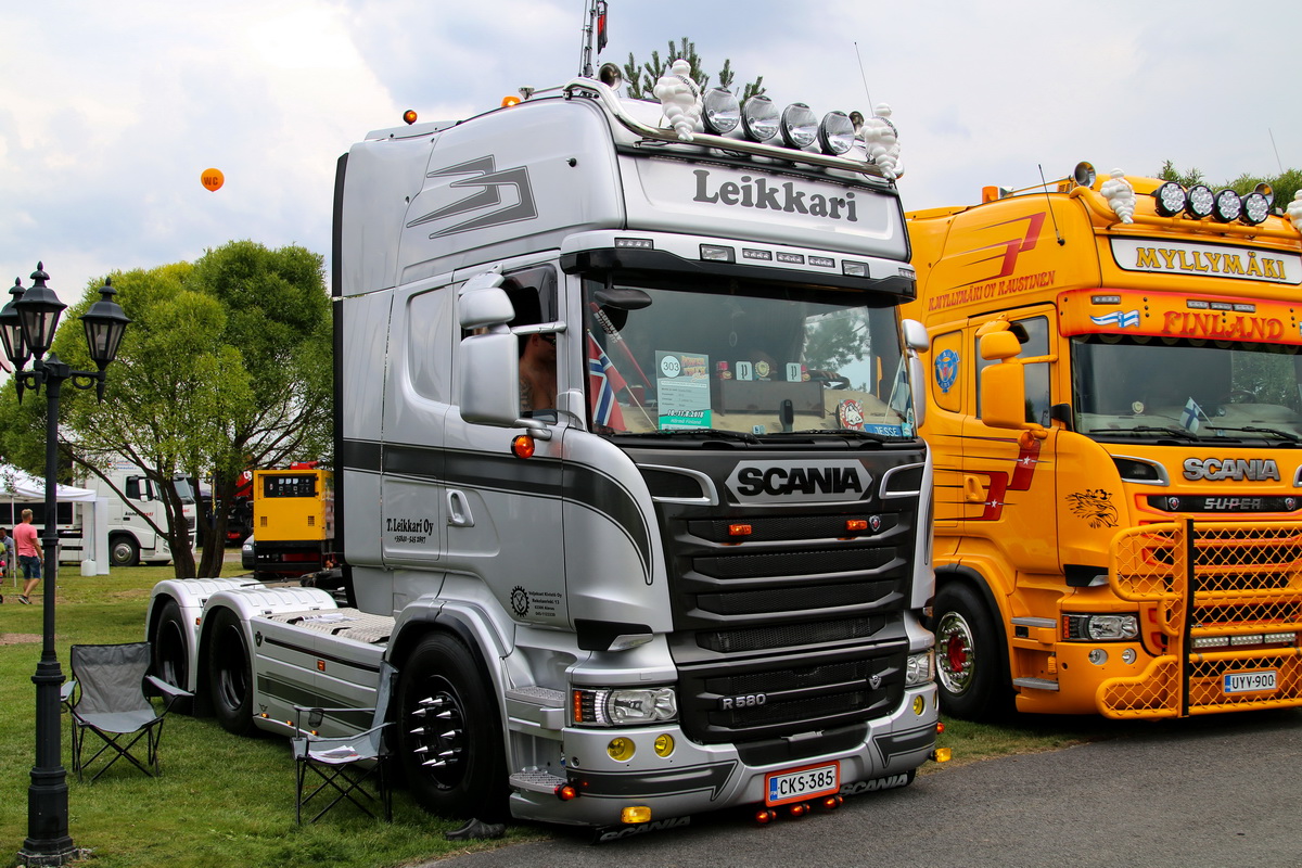 Финляндия, № CKS-385 — Scania ('2013) R580