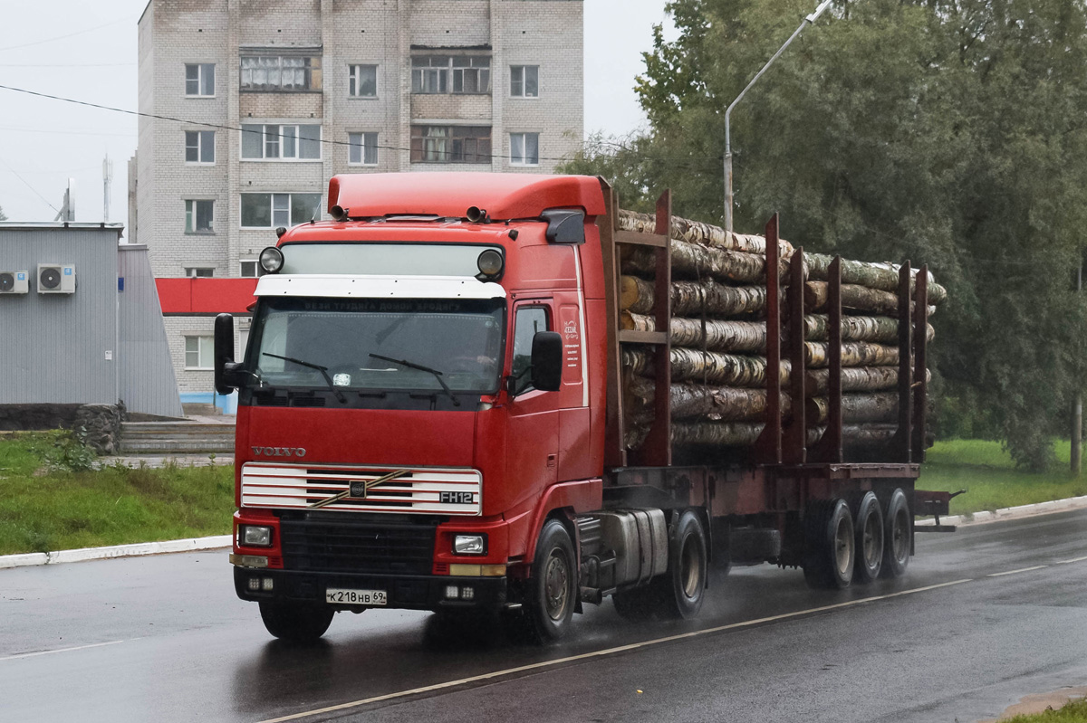 Тверская область, № К 218 НВ 69 — Volvo ('1993) FH12.380