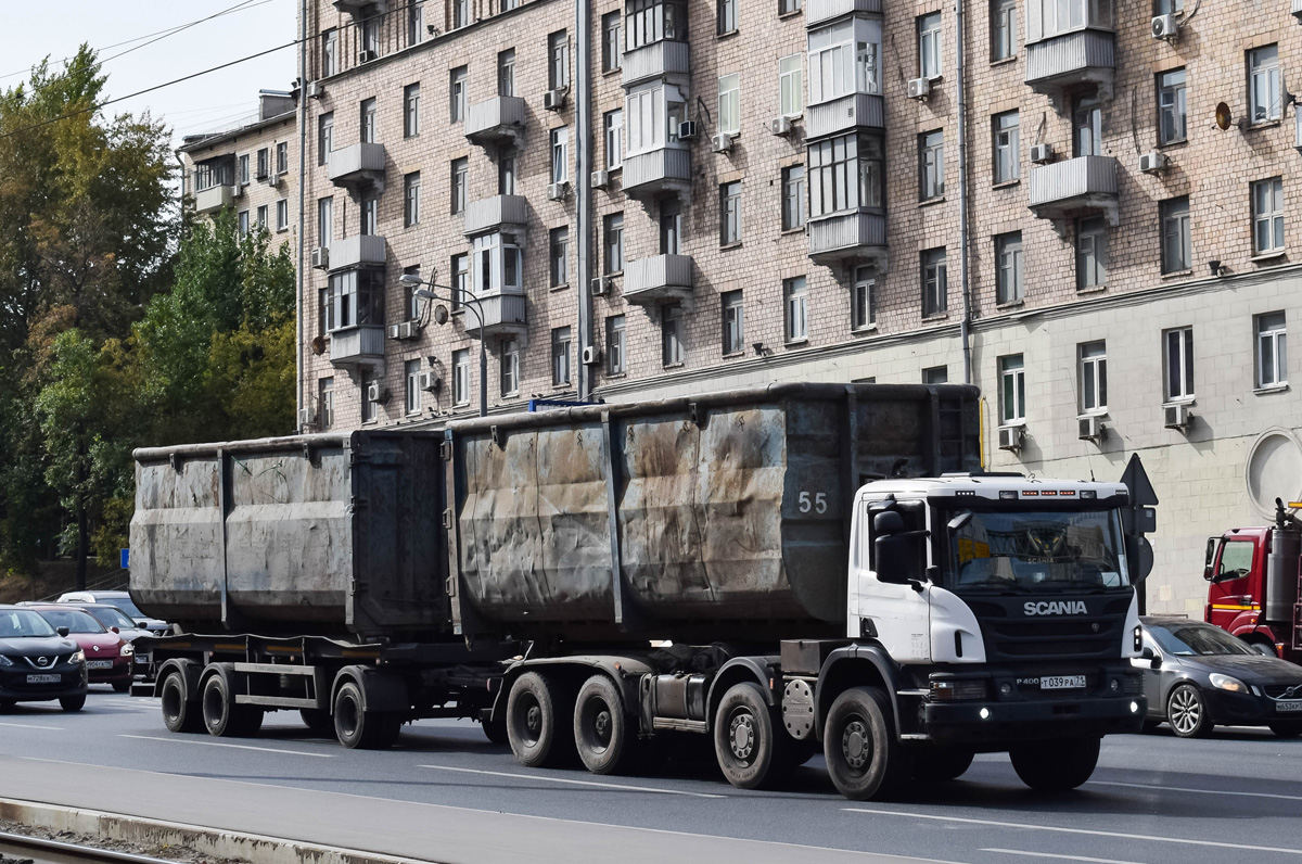 Москва, № Т 039 РА 71 — Scania ('2011) P400