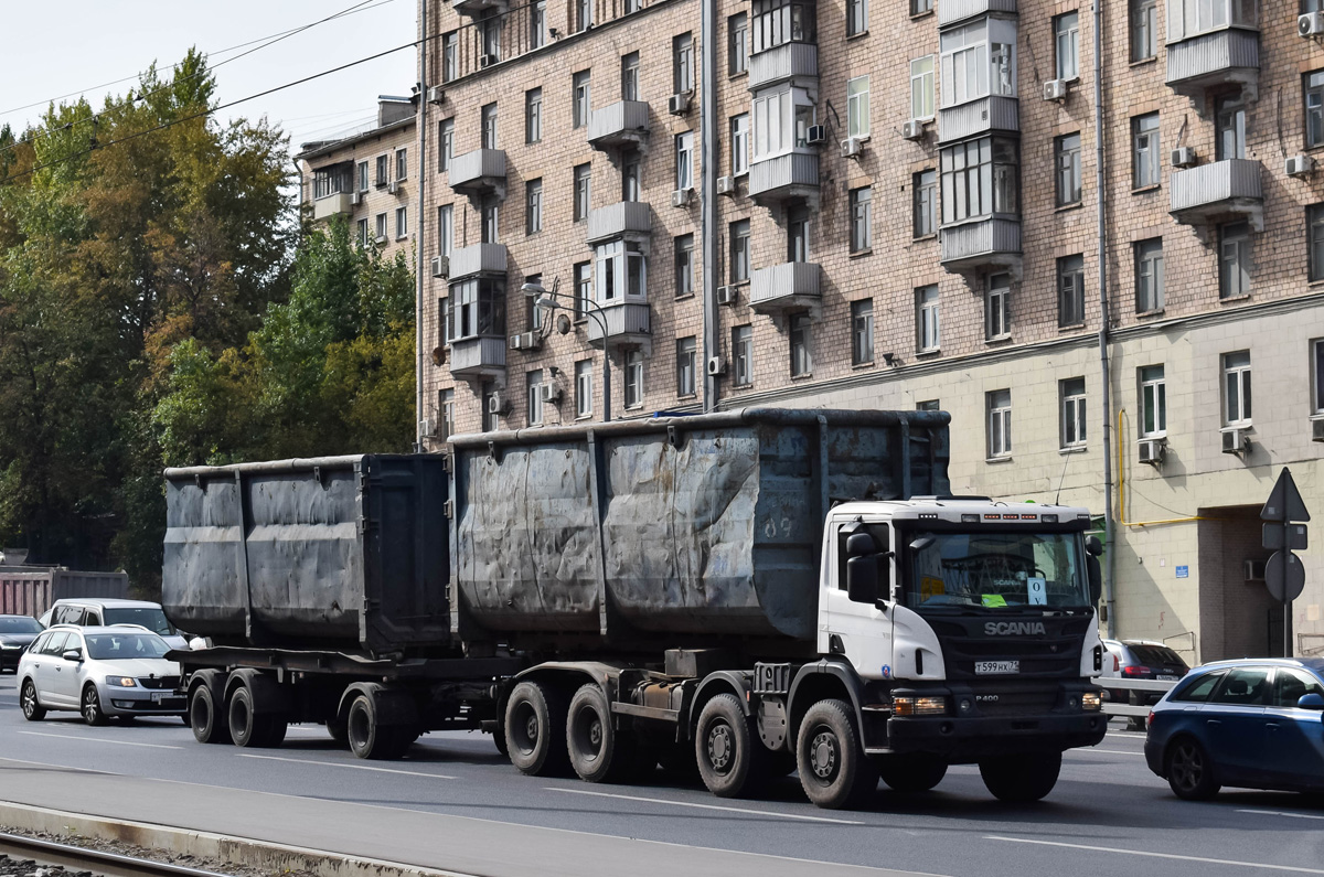 Москва, № Т 599 НХ 71 — Scania ('2011) P400