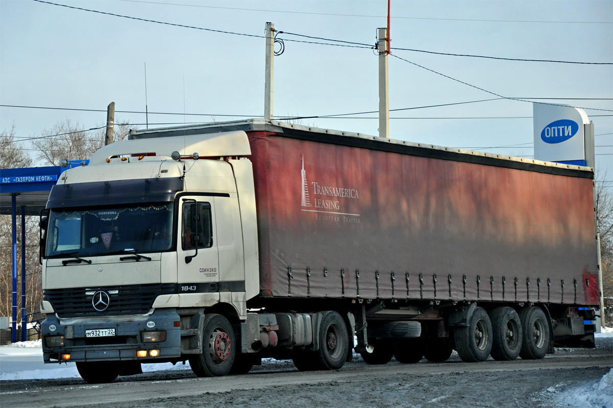 Алтайский край, № М 932 ТТ 22 — Mercedes-Benz Actros ('1997) 1843