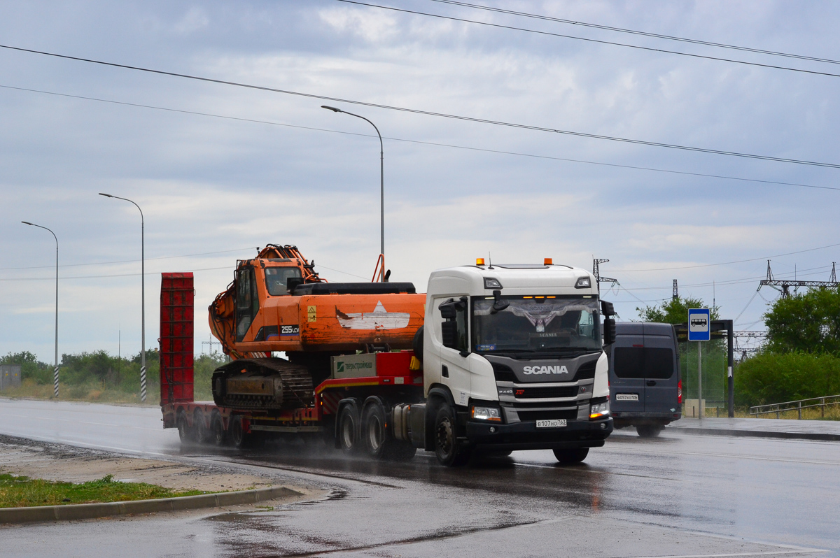 Самарская область, № В 107 НО 763 — Scania ('2016) P440