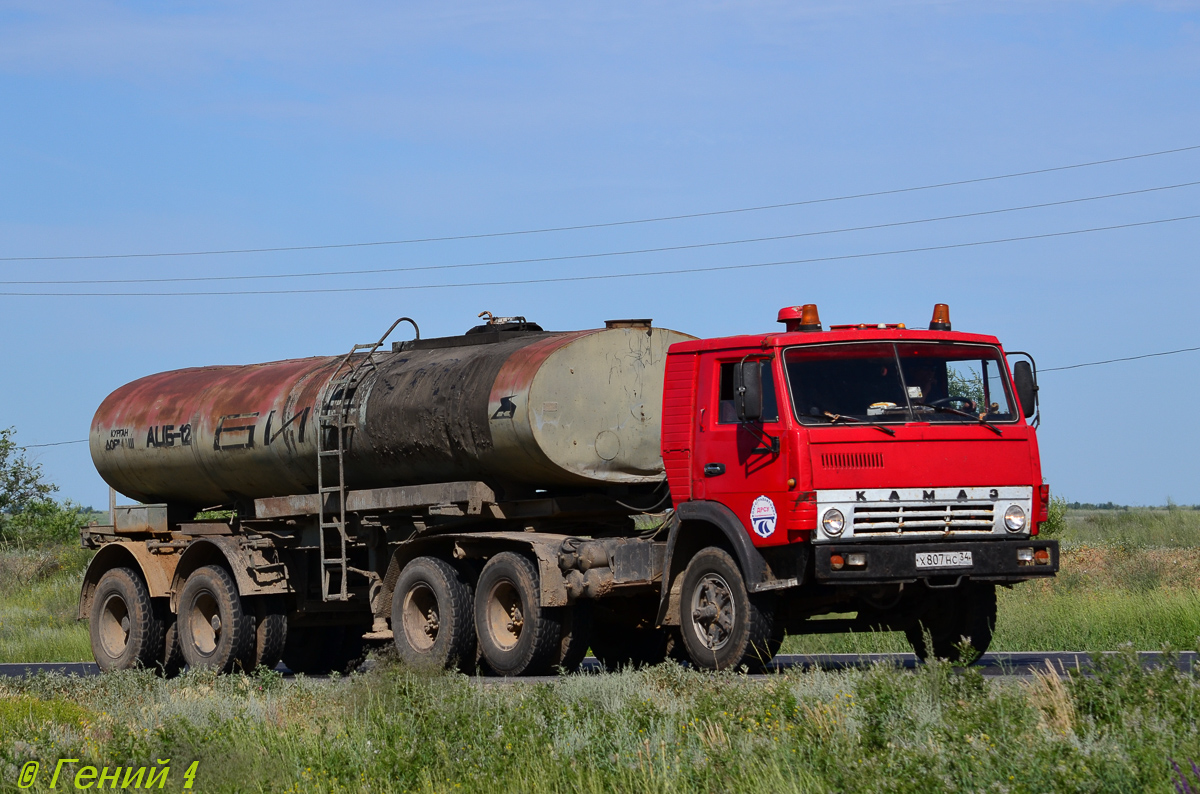 Волгоградская область, № Х 807 НС 34 — КамАЗ-5410