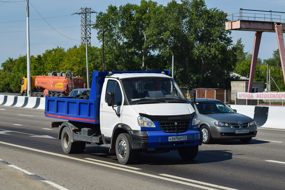 Алтайский край, № А 869 НР 122 — ГАЗ-33106 "Валдай"