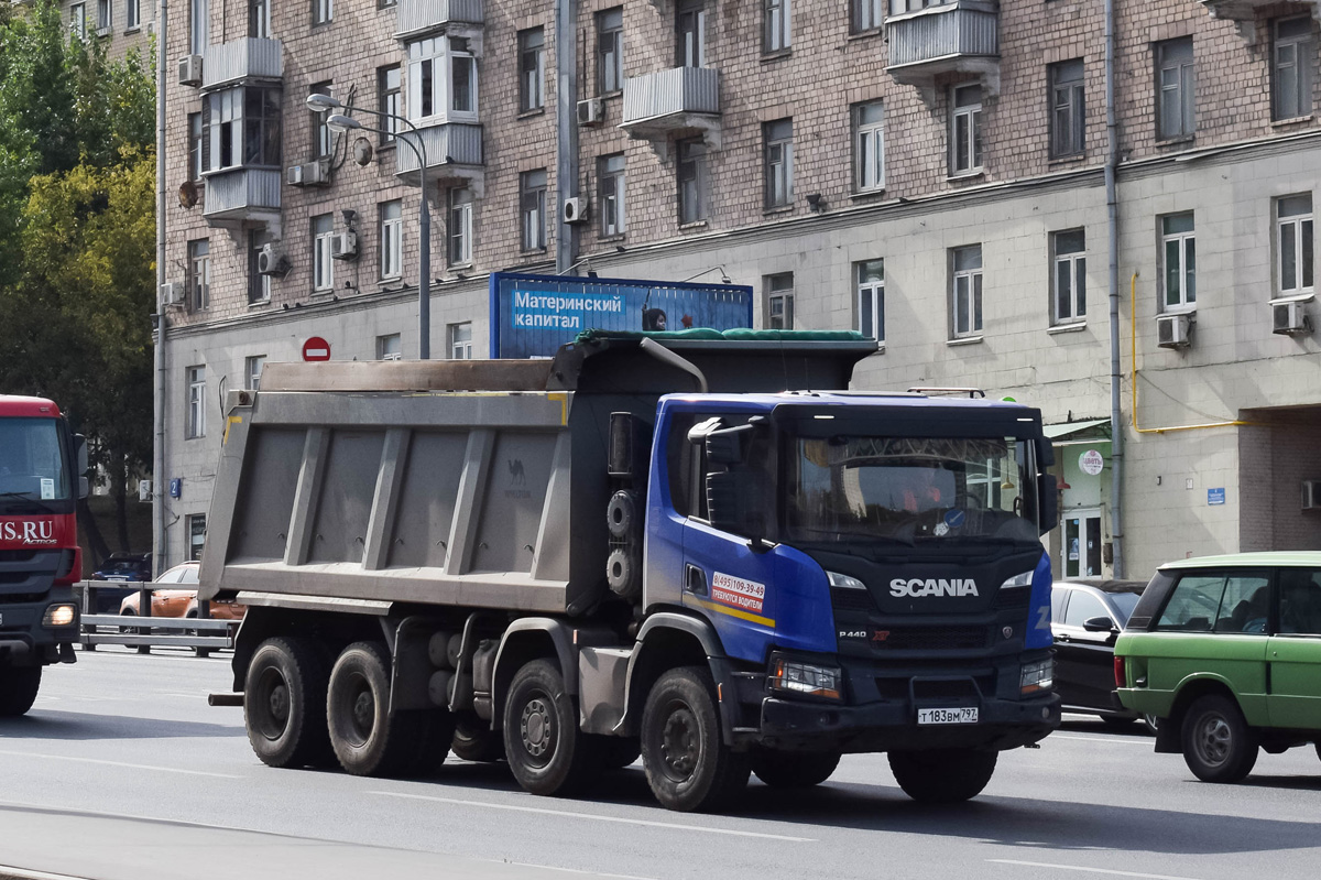 Москва, № Т 183 ВМ 797 — Scania ('2016) P440