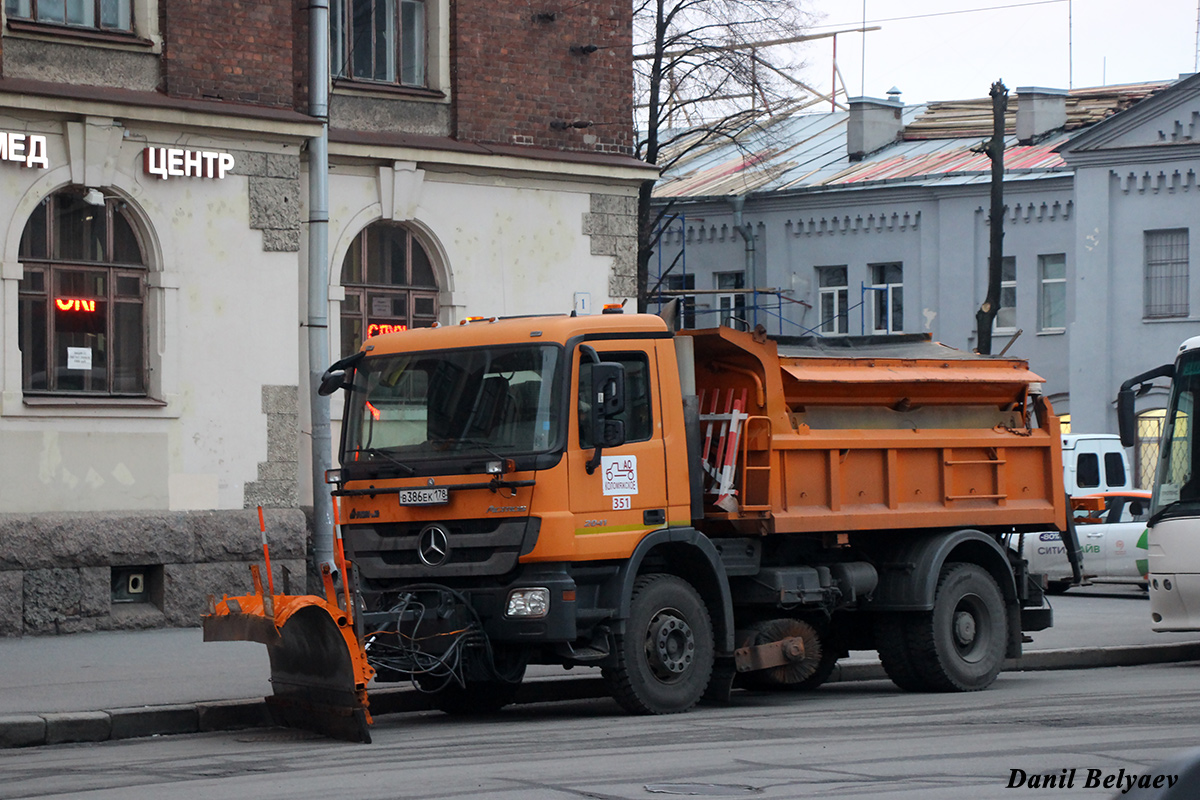 Санкт-Петербург, № 351 — Mercedes-Benz Actros ('2009) 2041