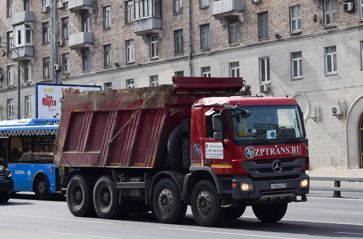 Москва, № Т 684 КВ 799 — Mercedes-Benz Actros '09 4141 [Z9M]