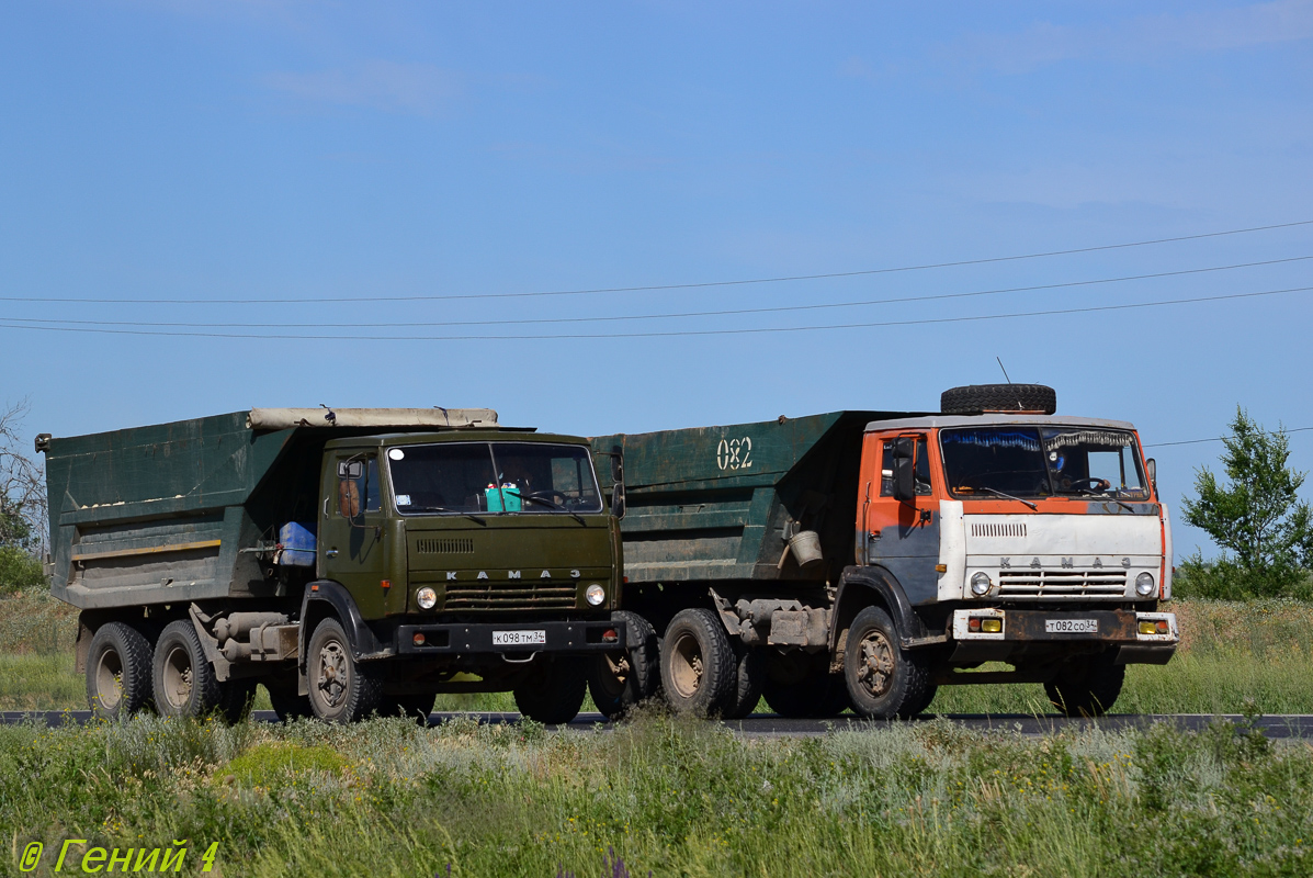 Волгоградская область, № К 098 ТМ 34 — КамАЗ-55111 [551110]