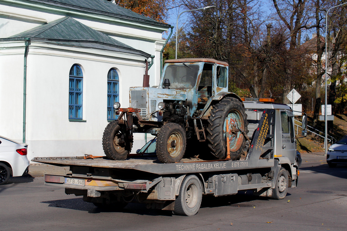 Литва, № KFB 940 — MAN L2000 (общая модель); Литва, № (LT) U/N ST 0005 — МТЗ-50