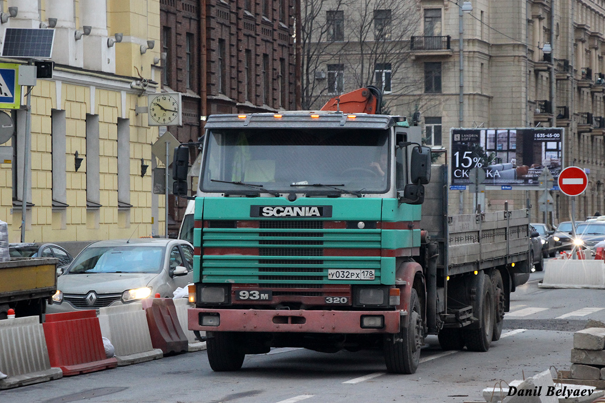 Санкт-Петербург, № У 032 РХ 178 — Scania (II) P93M