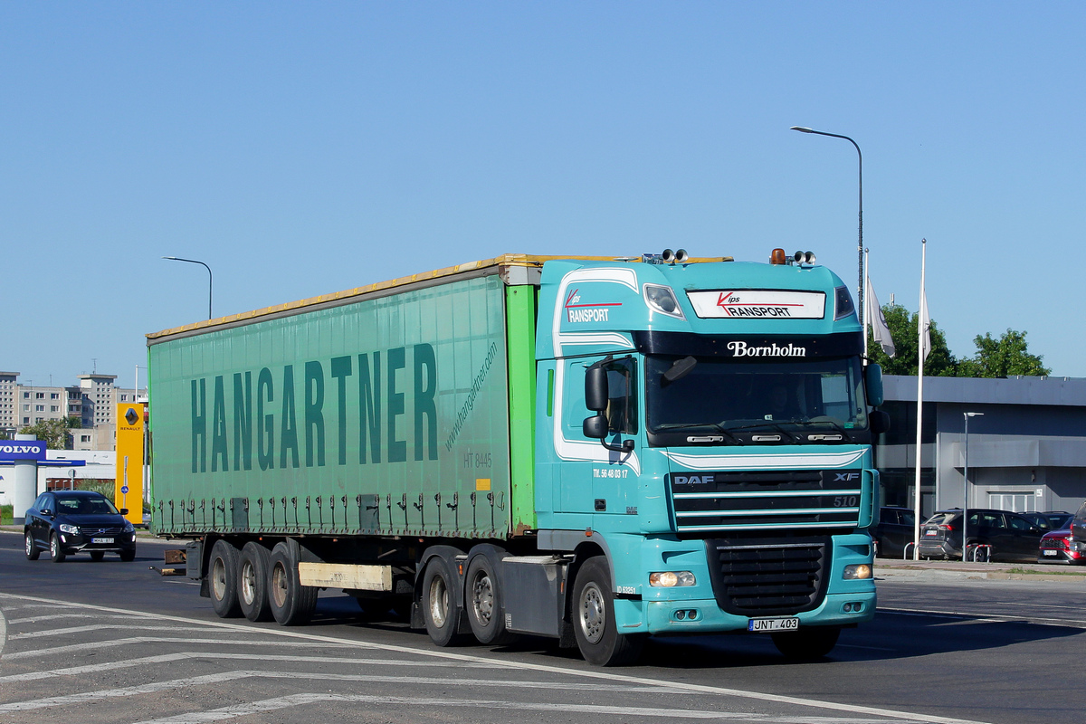 Литва, № JNT 403 — DAF XF105 FTG