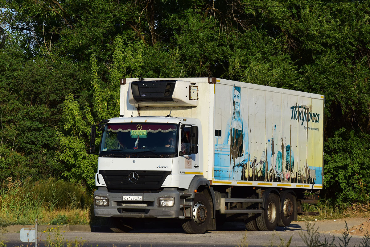 Волгоградская область, № С 217 УХ 34 — Mercedes-Benz Axor (общ.м)