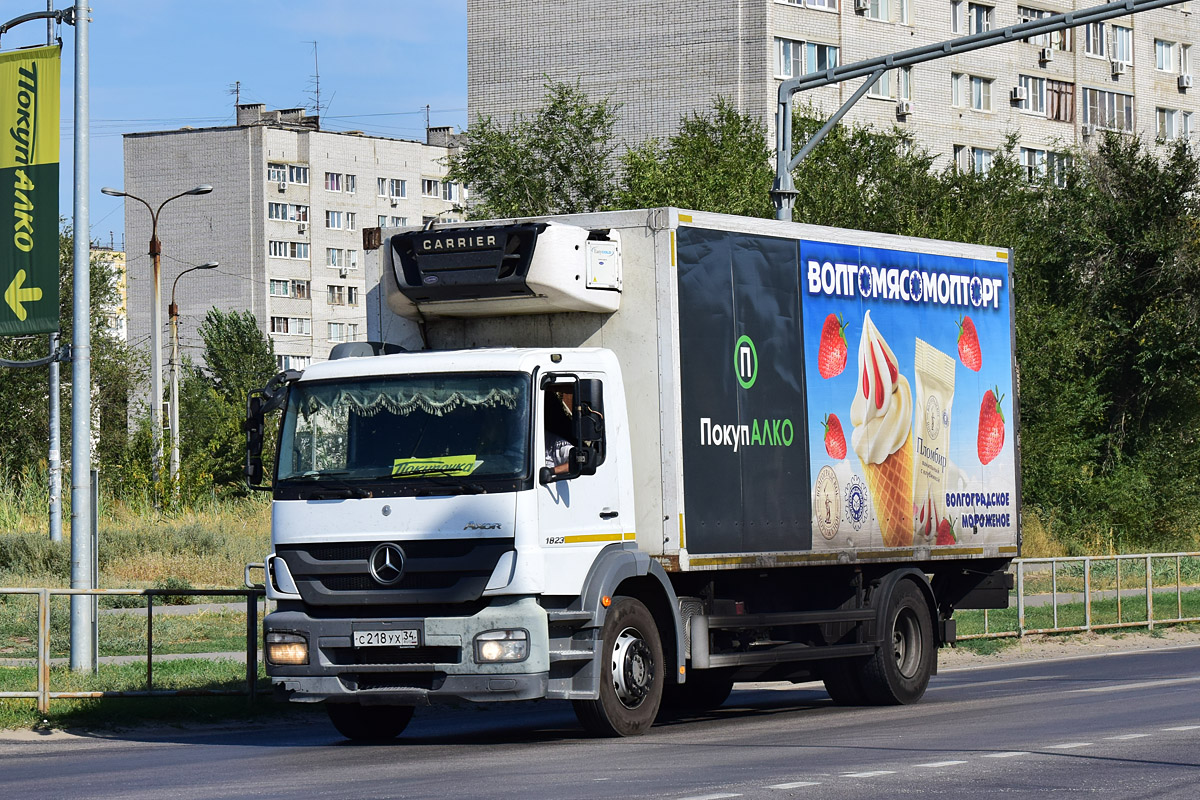 Волгоградская область, № С 218 УХ 34 — Mercedes-Benz Axor 1823