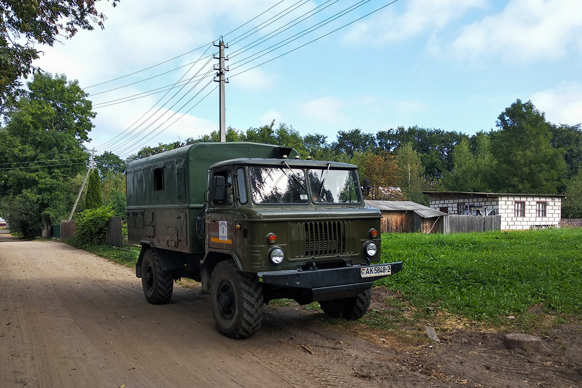 Витебская область, № АК 5848-2 — ГАЗ-66 (общая модель)