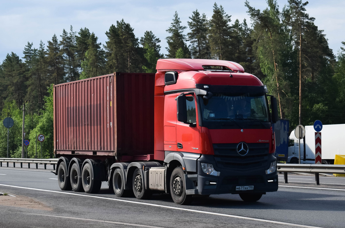 Санкт-Петербург, № М 677 АН 198 — Mercedes-Benz Actros ('2011) 2545