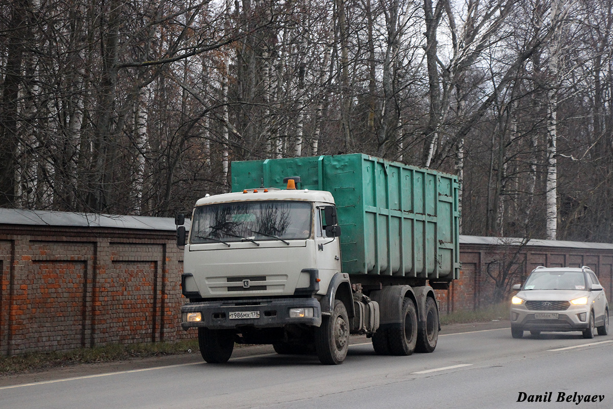 Санкт-Петербург, № Т 986 МХ 178 — КамАЗ-53229-15 [53229R]