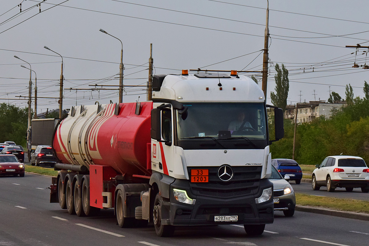 Волгоградская область, № А 283 АЕ 797 — Mercedes-Benz Actros '18 1842 [Z9M]