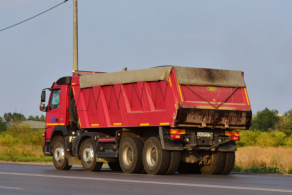 Волгоградская область, № Е 602 РЕ 134 — Volvo ('2013) FMX.420 [X9P]