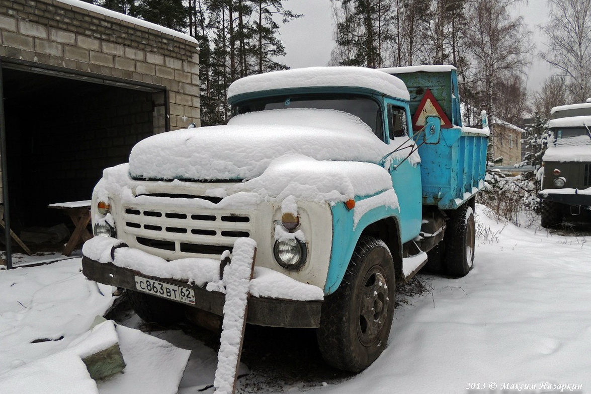 Рязанская область, № С 863 ВТ 62 — ЗИЛ-495810