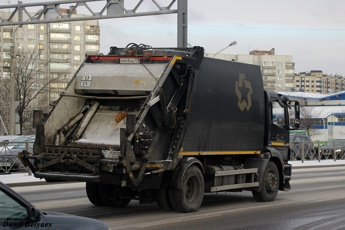 Санкт-Петербург, № Х 443 АА 178 — Mercedes-Benz Axor 1826 [Z9M]