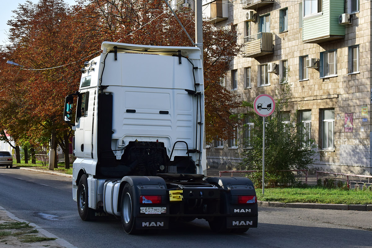 Волгоградская область, № С 657 МО 34 — MAN TGX ('2007) 18.540