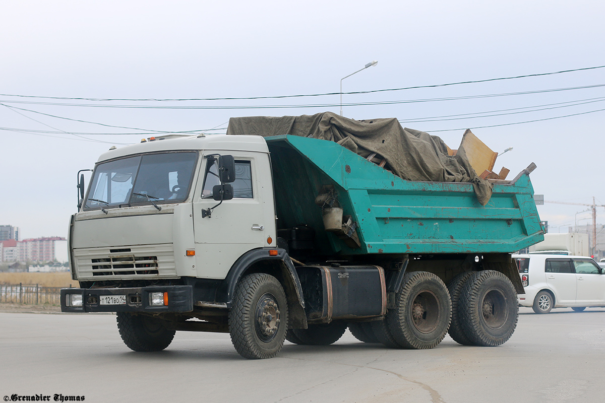 Саха (Якутия), № Т 121 ВО 14 — КамАЗ-55111-02 [55111C]